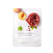 Load image into Gallery viewer, POMEGRANATE & PEACH REJUVENATING SHEET MASK